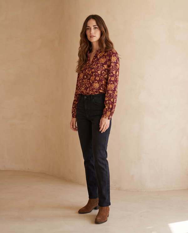 Blusas florales