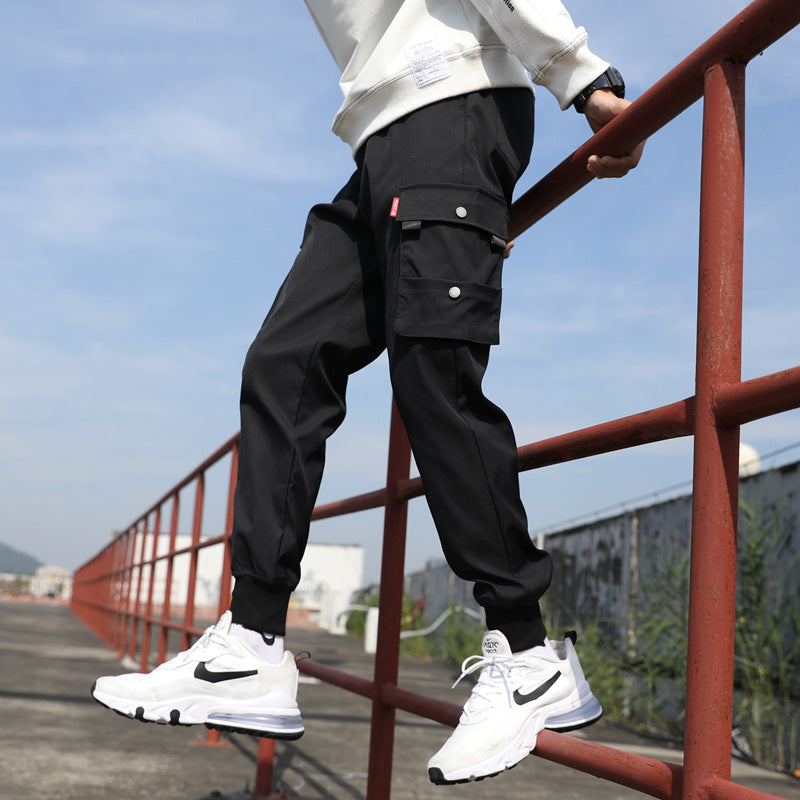 Pantalones cargo para hombre de corte jogger con bolsillos - Iván