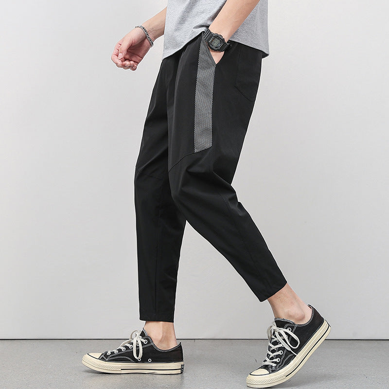 Pantalones para hombre corte tapered con bajo elástico - Lucas
