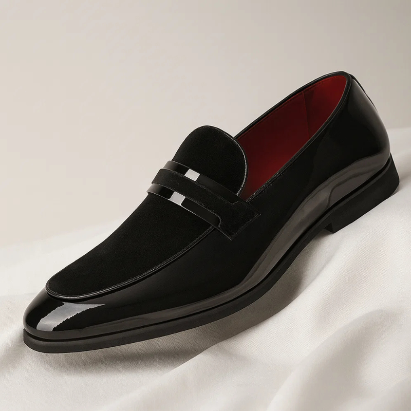 Mocasines de vestir para hombre acabado elegante sin cordones - Tavren