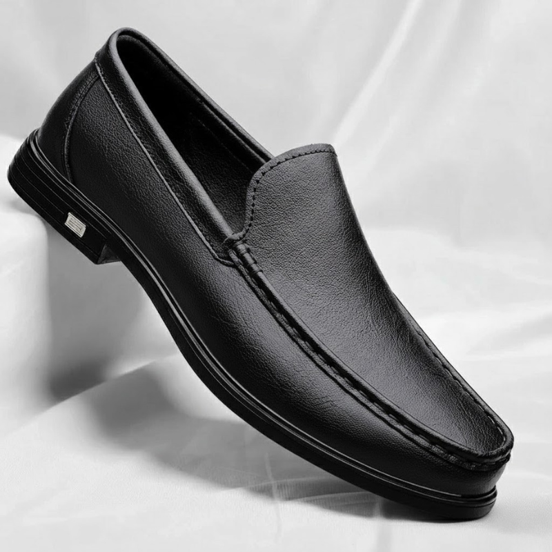 Zapatos mocasín hombre acabado liso formal - Luca