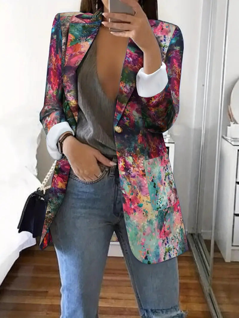 Monita - Colorido traje de ocio de aire americano