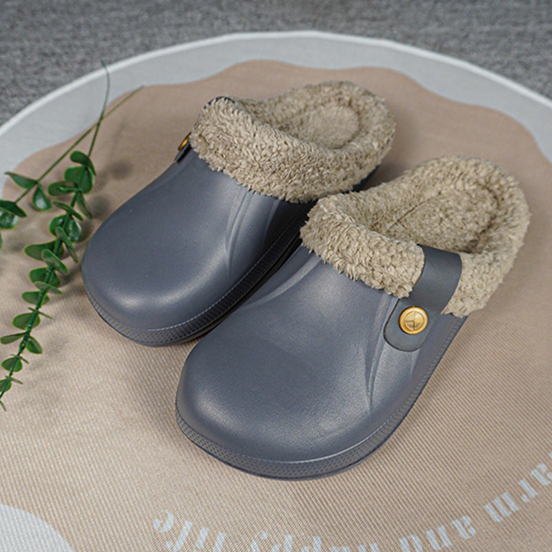 Zapatillas de casa unisex con forro interior suave y suela antideslizante - Mavel