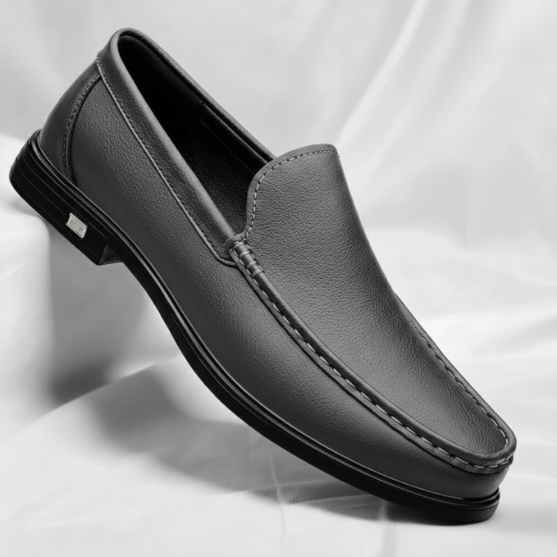 Zapatos mocasín hombre acabado liso formal - Luca