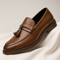 Mocasines de vestir para hombre con borlas diseño clásico - Zarev