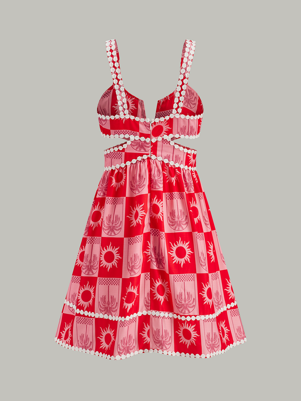 Vestido corto para mujer con tirantes finos y diseño femenino - Liria