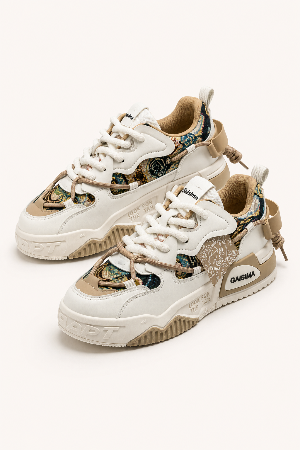 Zapatillas hombre urbanas suela gruesa cordones estilo streetwear casual - Kaelor