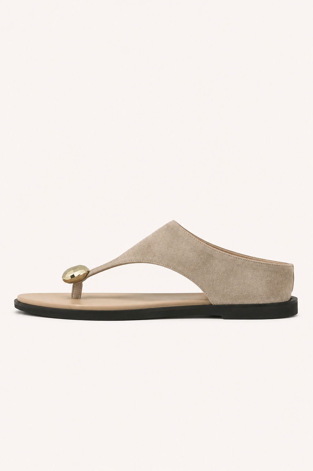 Sandalias planas mujer ultraligeras detalle decorativo minimalista verano - Valeria