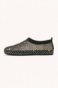 Zapatos planos mujer malla transparente pedrería frente elástico - Silja