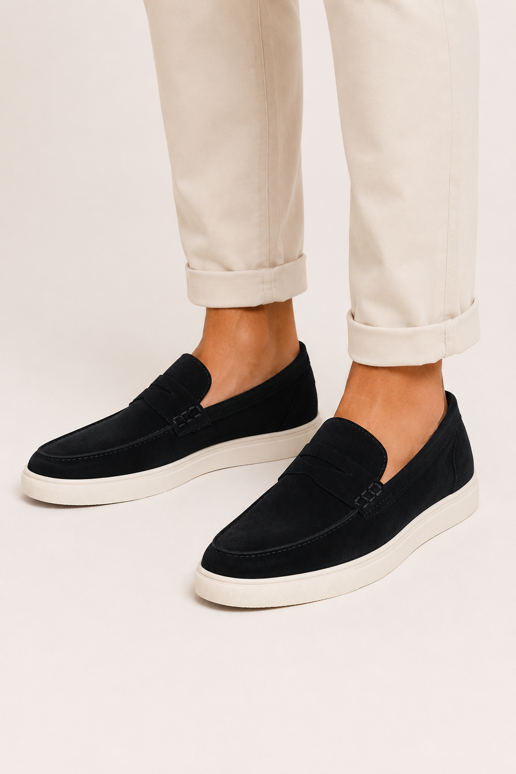 Mocasines hombre casual empeine cerrado suela sneaker antifaz - Konrad