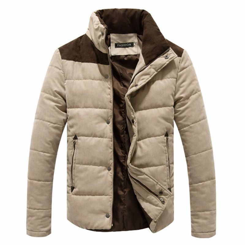 Chaqueta ligera casual para hombre con cierre de cremallera - Selkan