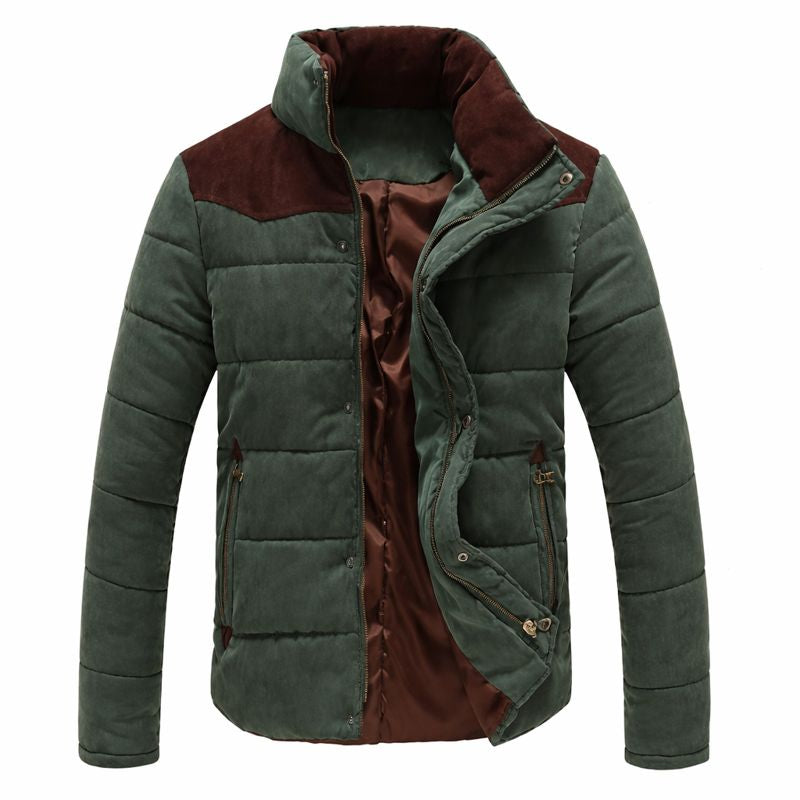 Chaqueta ligera casual para hombre con cierre de cremallera - Selkan