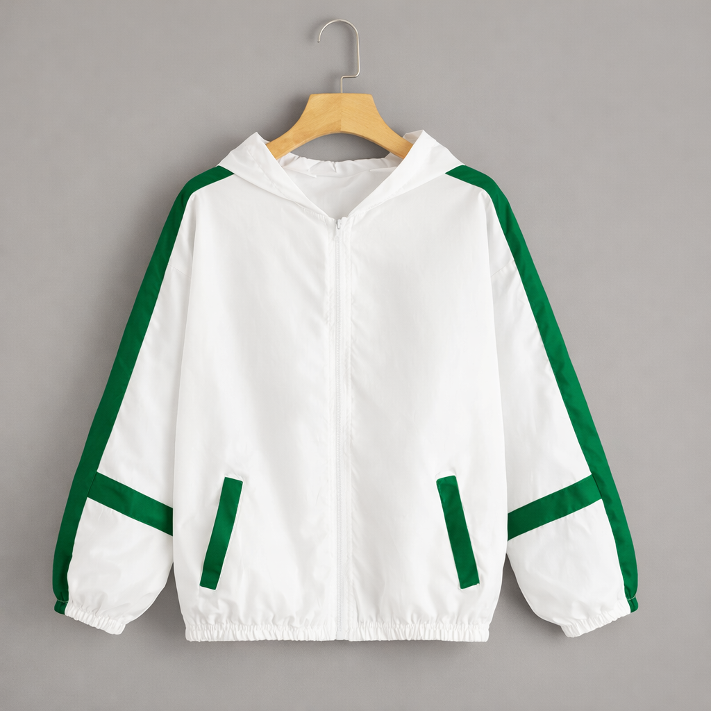 Chaqueta deportiva para mujer con capucha y cierre de cremallera - Zirel