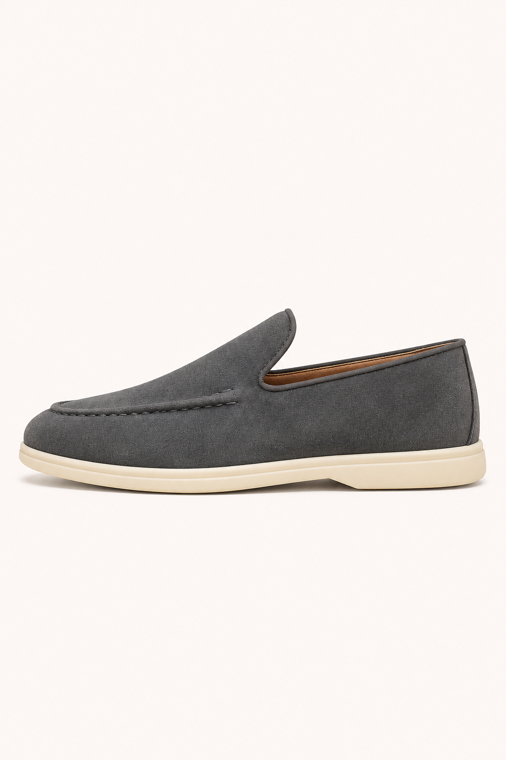 Mocasines hombre slip on pala cerrada costura marcada uso diario - John
