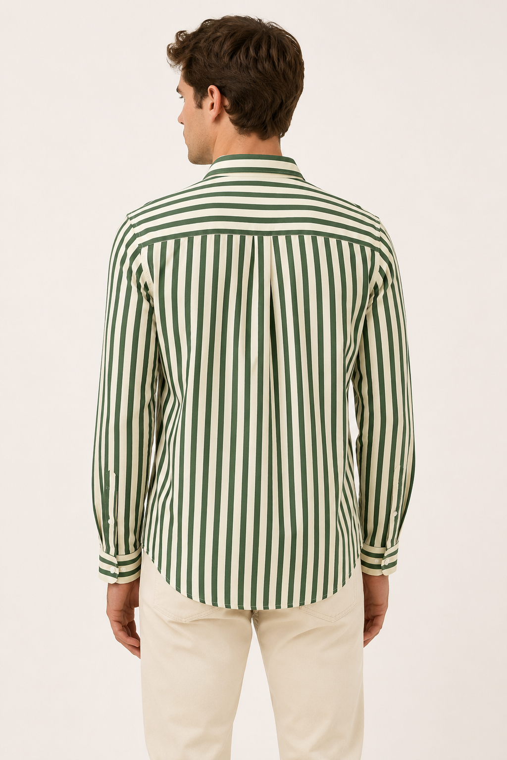 Camisa hombre rayas relaxed fit versátil primavera verano - Gerhard