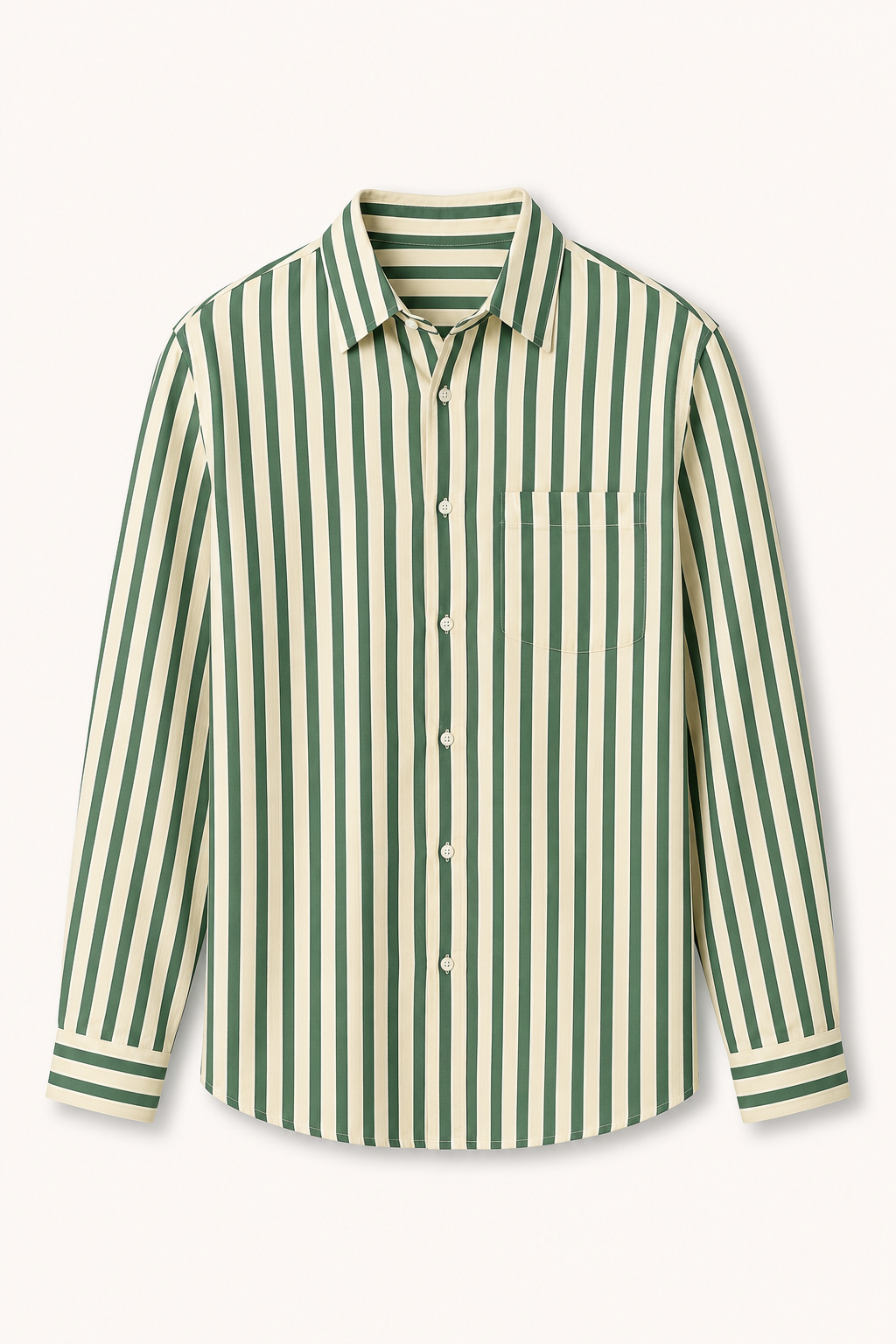Camisa hombre rayas verticales relaxed fit imagen cuidada primavera verano - Gerhard