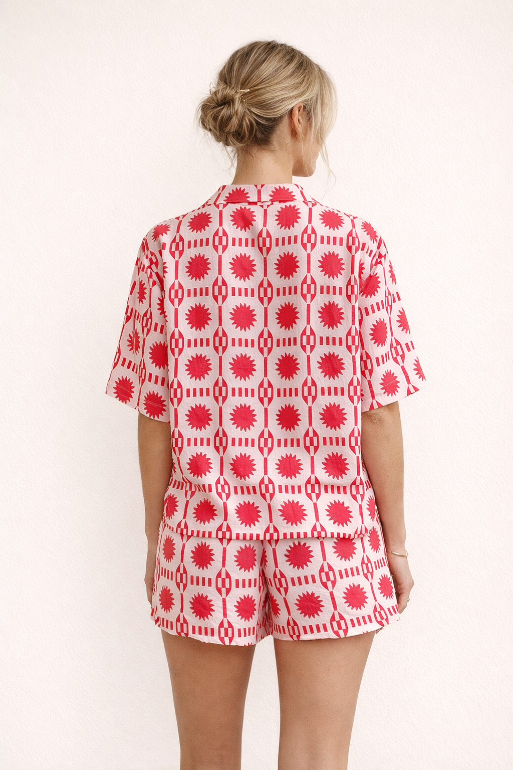 Conjunto estampado para mujer estilo casual y cómodo de verano - Silvia