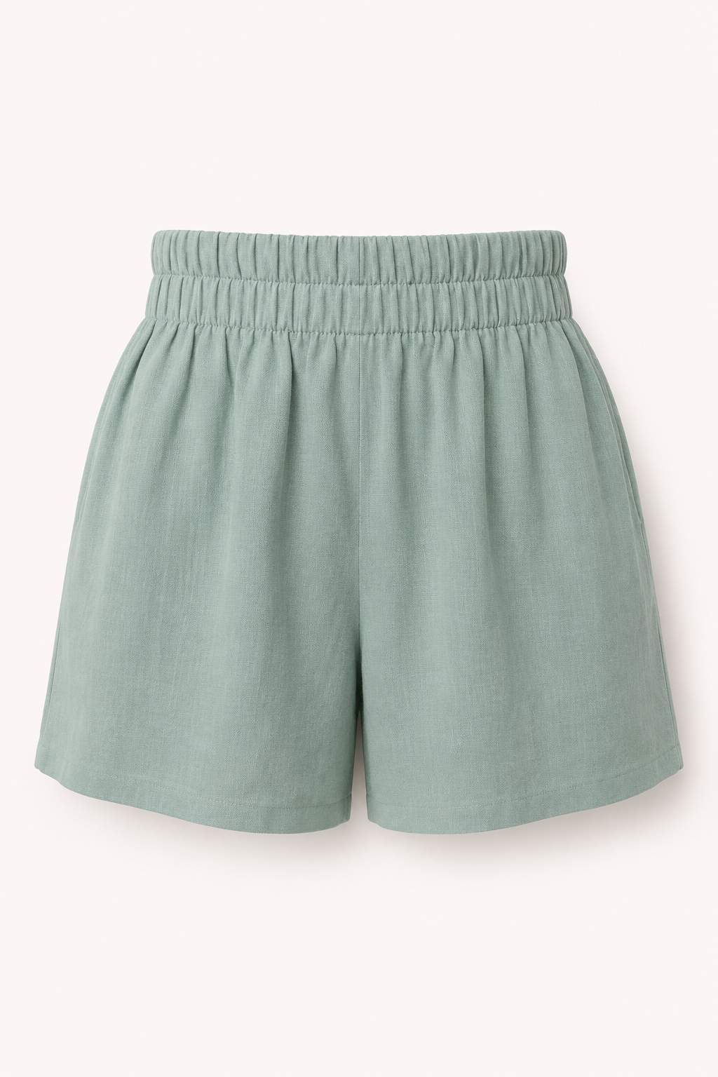 Short mujer cintura elástica tiro alto pierna amplia casual verano - Klara
