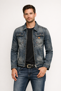 Chaqueta vaquera para hombre estilo casual de primavera - Roberto