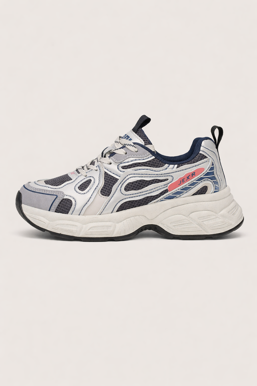 Tenis deportivos para mujer con estilo retro y suela ancha - Jane