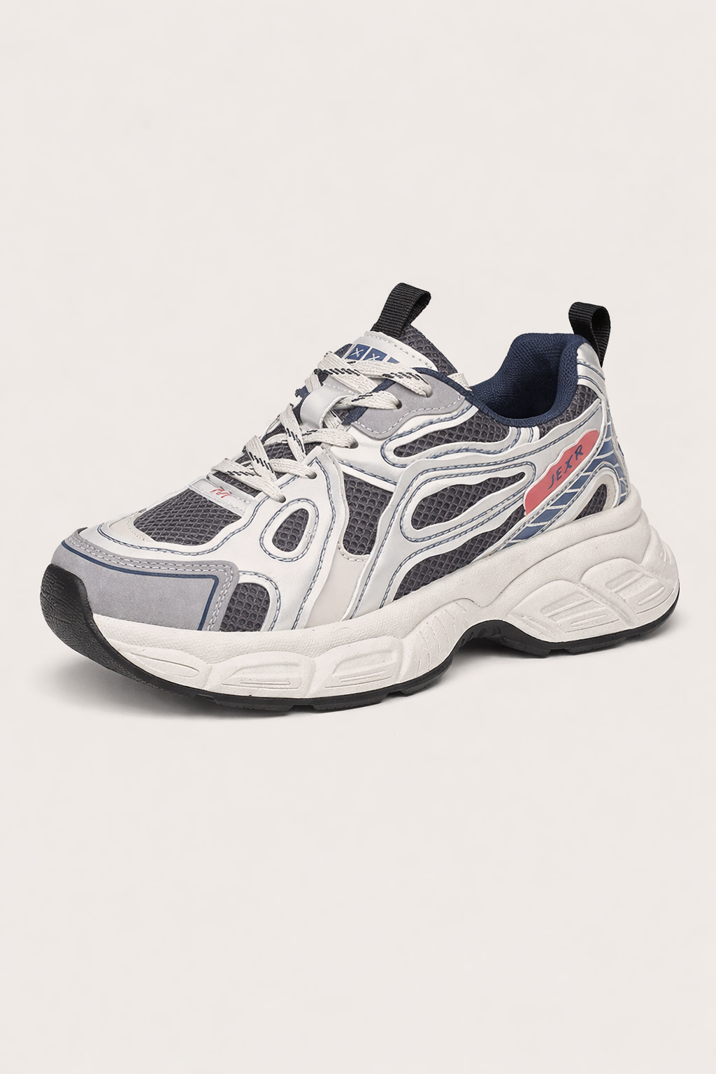 Tenis deportivos para mujer con estilo retro y suela ancha - Jane