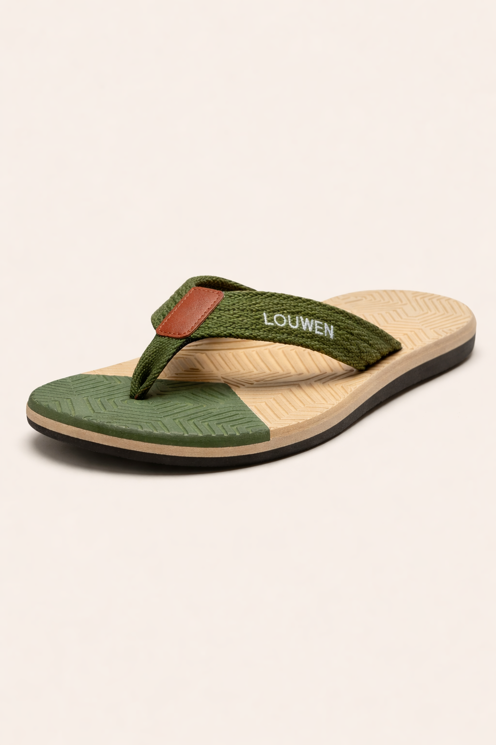 Sandalias con tira de tejido y suela texturizada para hombre - Peter