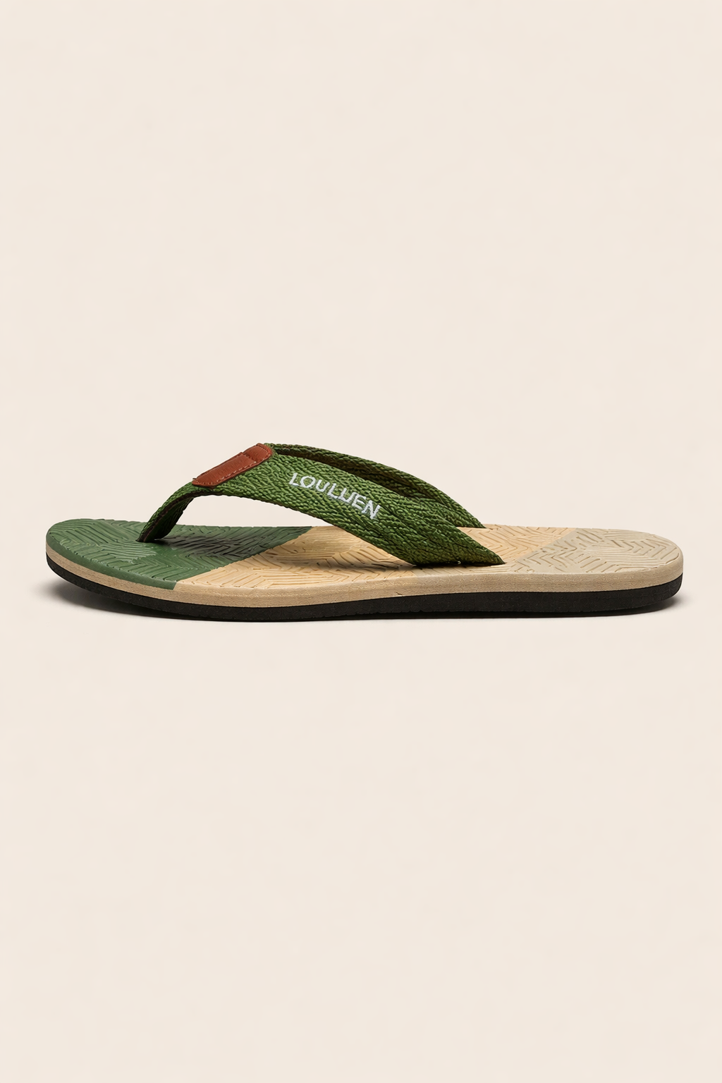 Sandalias con tira de tejido y suela texturizada para hombre - Peter