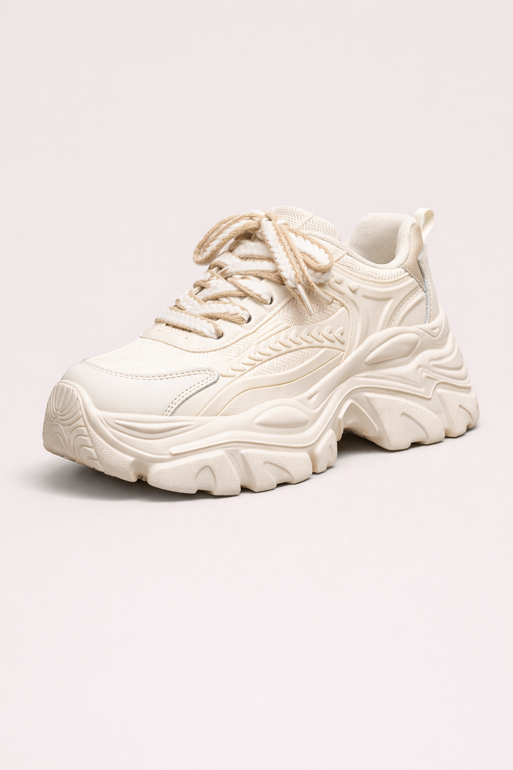 Tenis casuales para mujer con plataforma robusta - Gaia