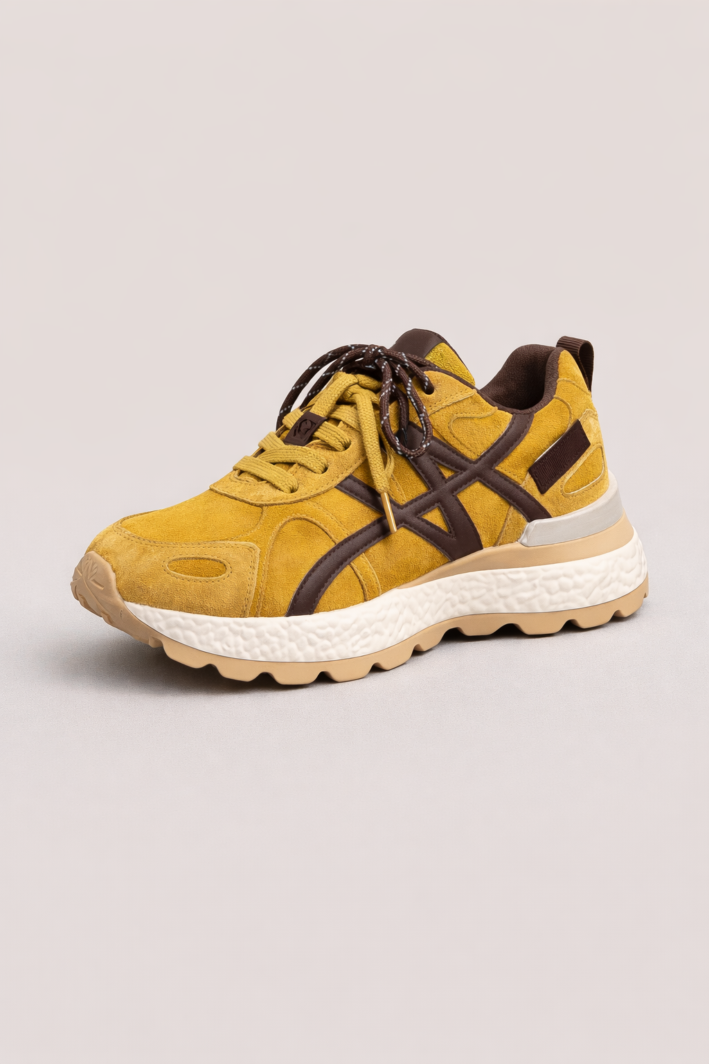 Tenis urbanos con detalles de gamuza para mujer - Jera