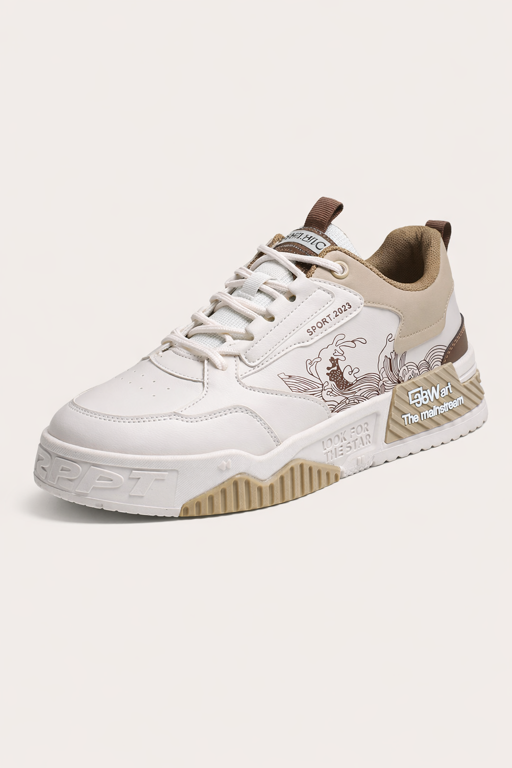 Zapatillas casuales para hombre diseño urbano gráfico - Graden