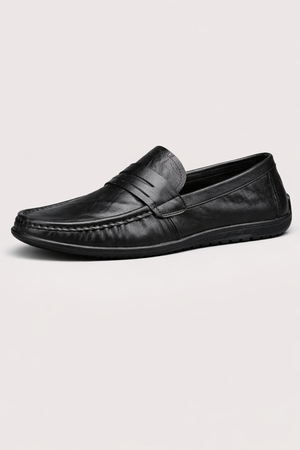 Mocasines casuales para hombre acabado liso estilo clásico - Marco