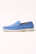 Mocasines casuales de acabado ante y calce fácil para hombre - Henning