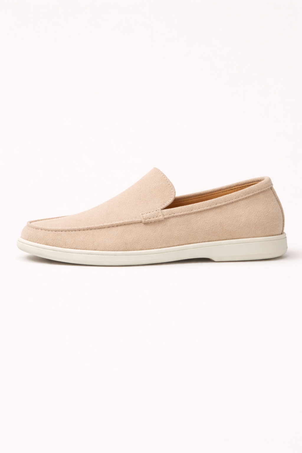 Mocasines casuales de acabado ante y calce fácil para hombre - Henning