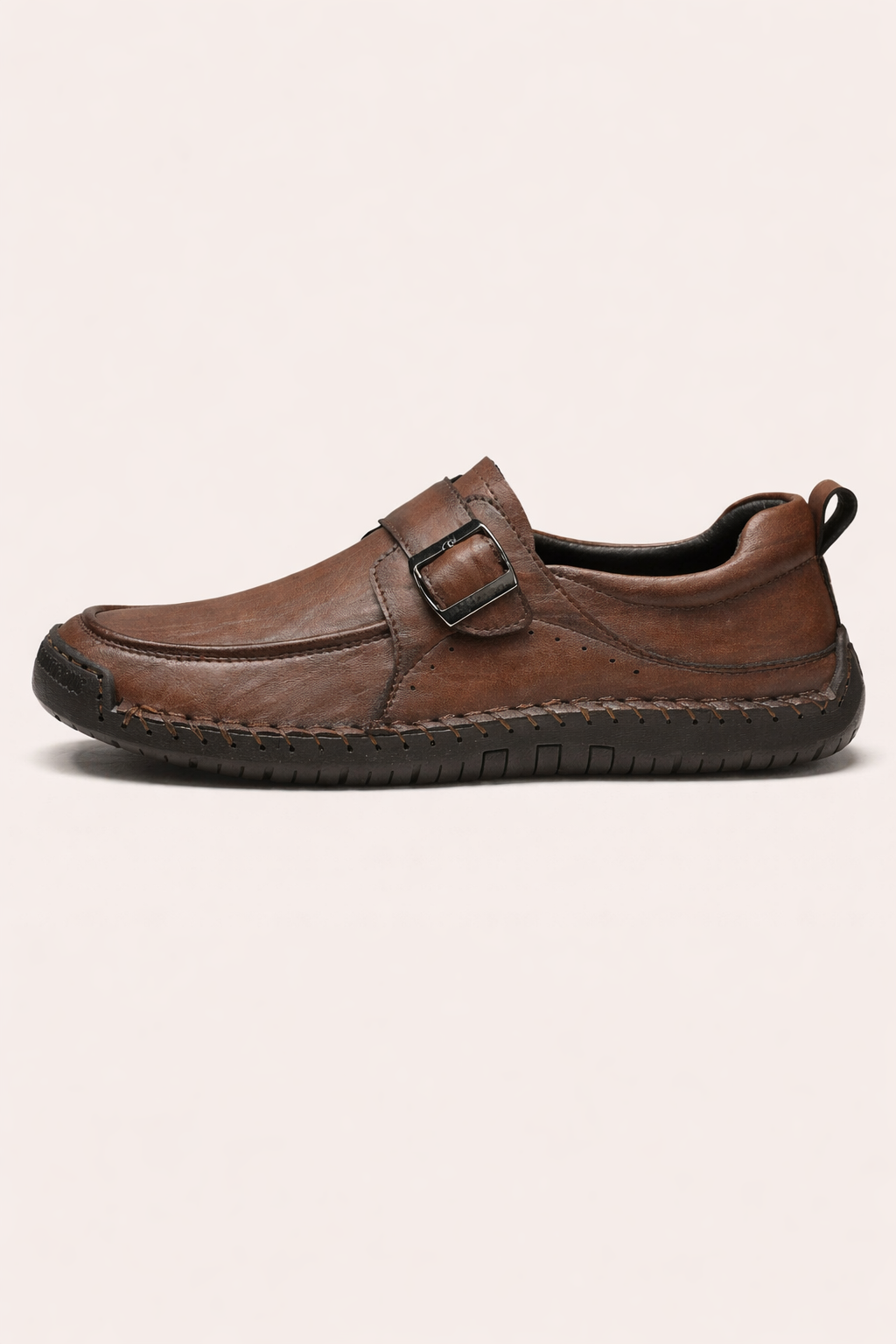 Zapatos con hebilla lateral y suela flexible para hombre - Renner