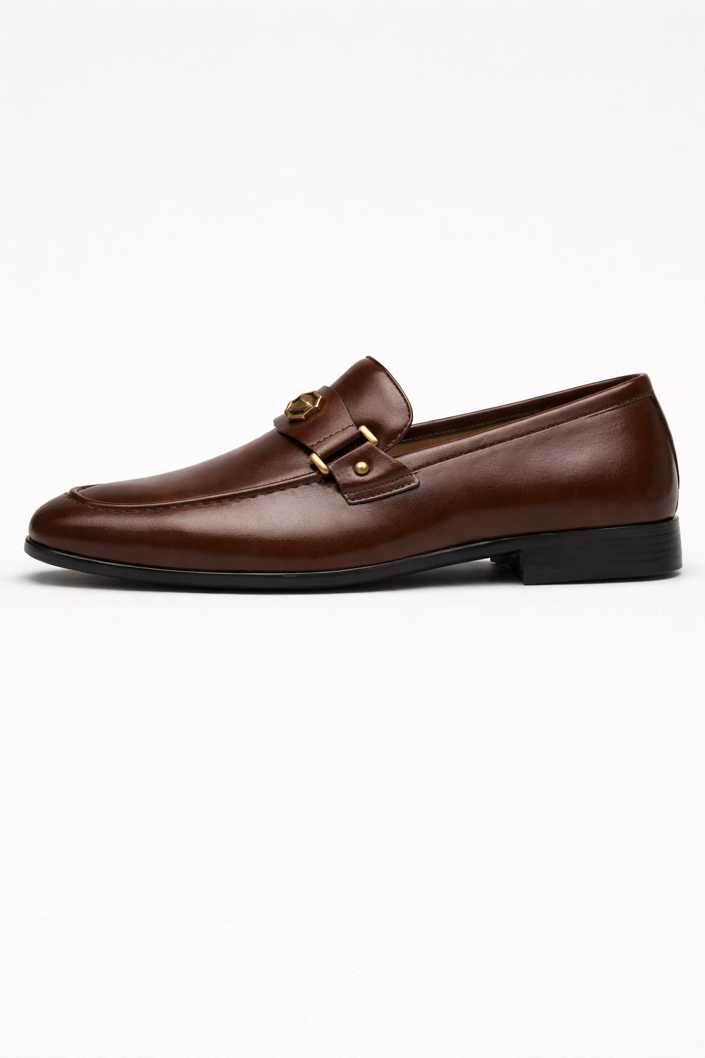 Mocasines de vestir para hombre detalle metálico clásico - Veltrun