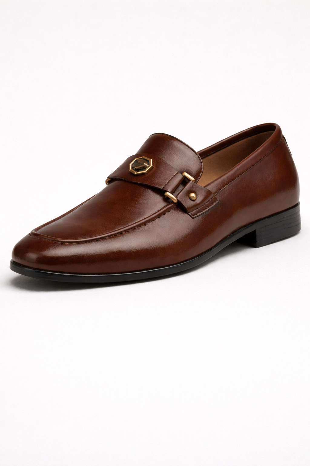 Mocasines de vestir para hombre detalle metálico clásico - Veltrun