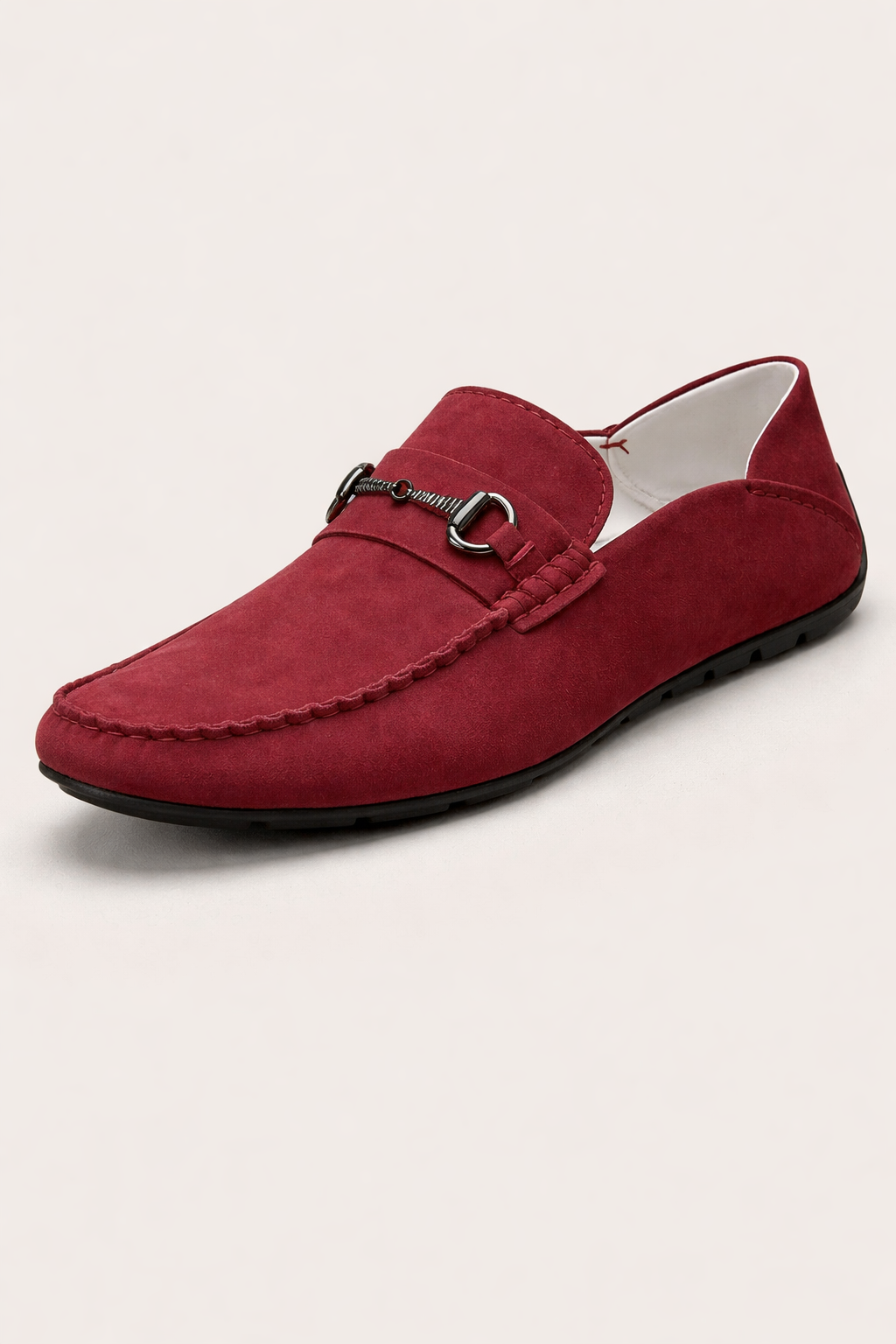 Mocasines slip on con detalle metálico frontal para hombre - Ricci