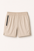 Short deportivo hombre cintura elástica bolsillo lateral cierre verano - Gaspar