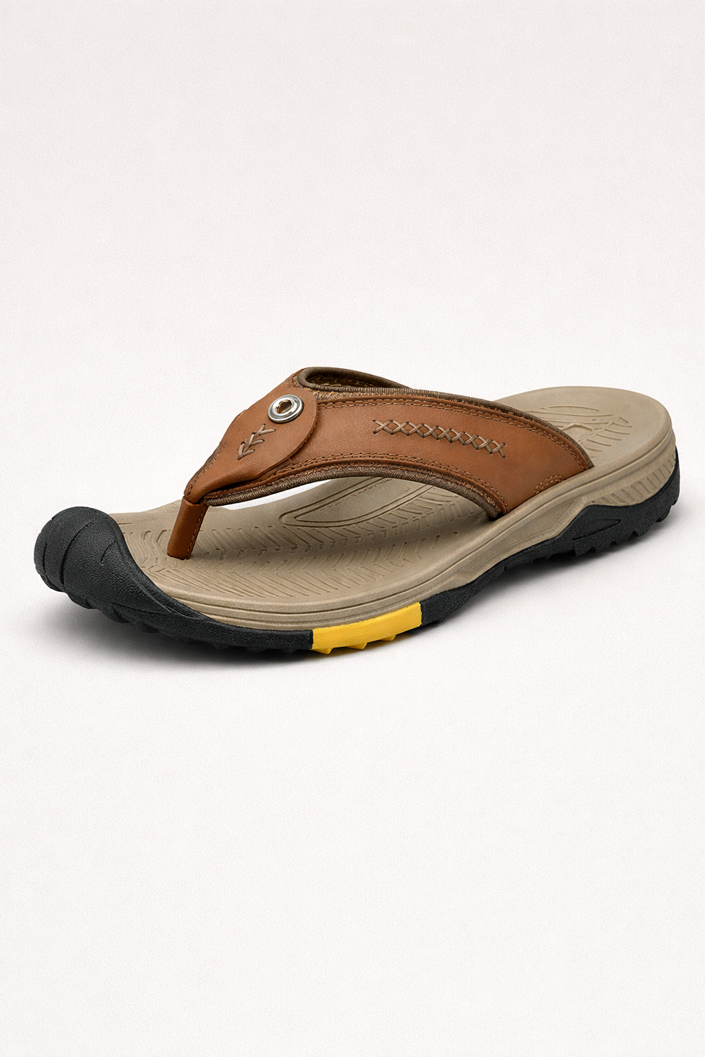 Sandalias tipo flip flop para hombre con suela de tracción reforzada - Zorven