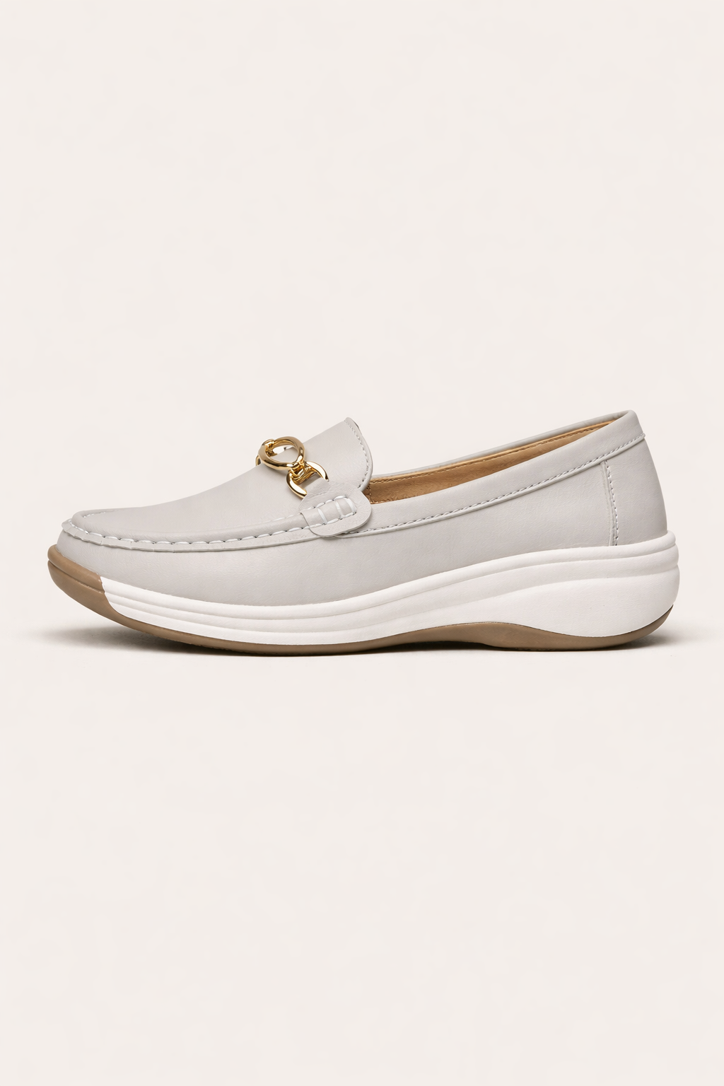 Mocasines para mujer ortopédicos con cuña ergonómica - Elaine