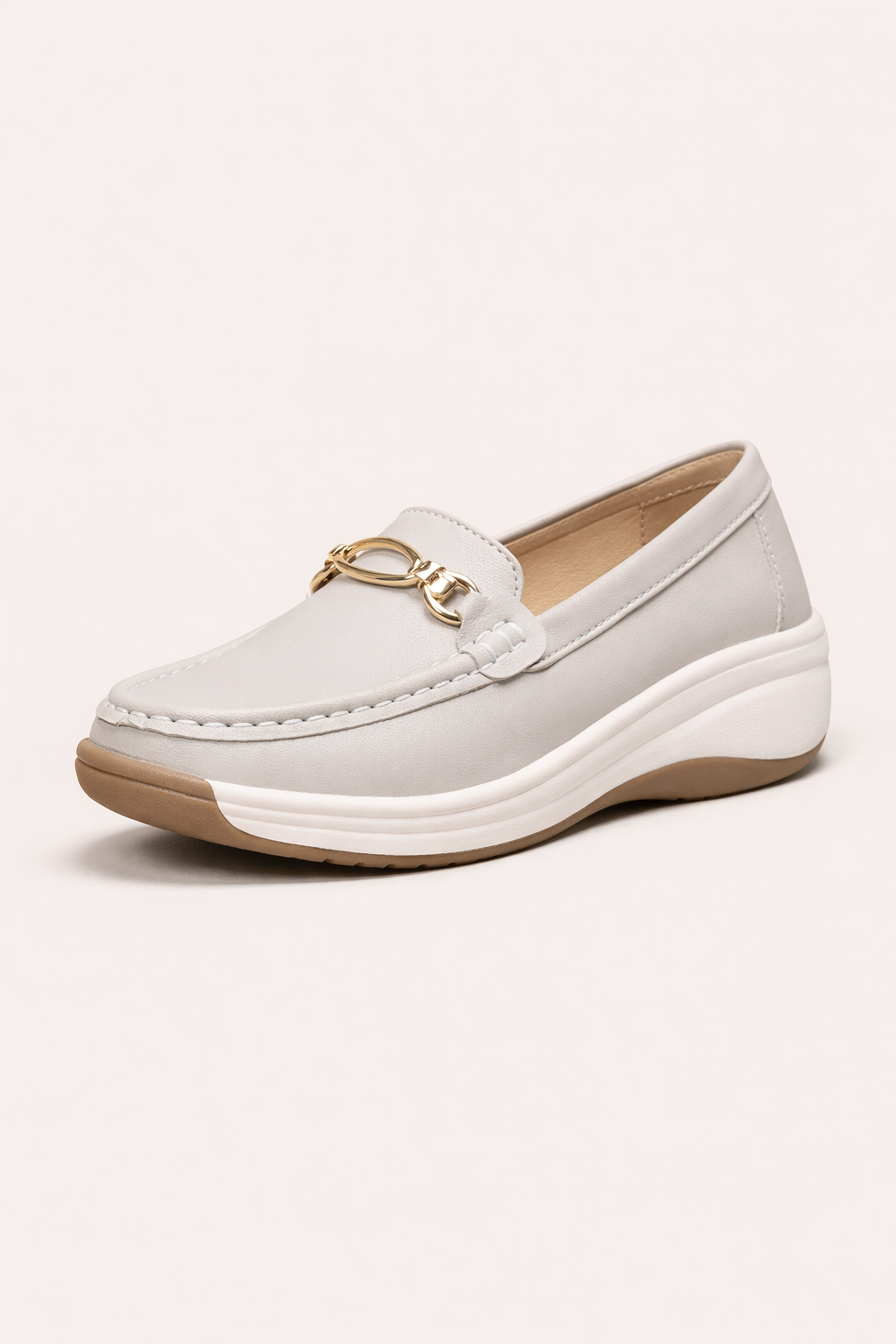 Mocasines para mujer ortopédicos con cuña ergonómica - Elaine