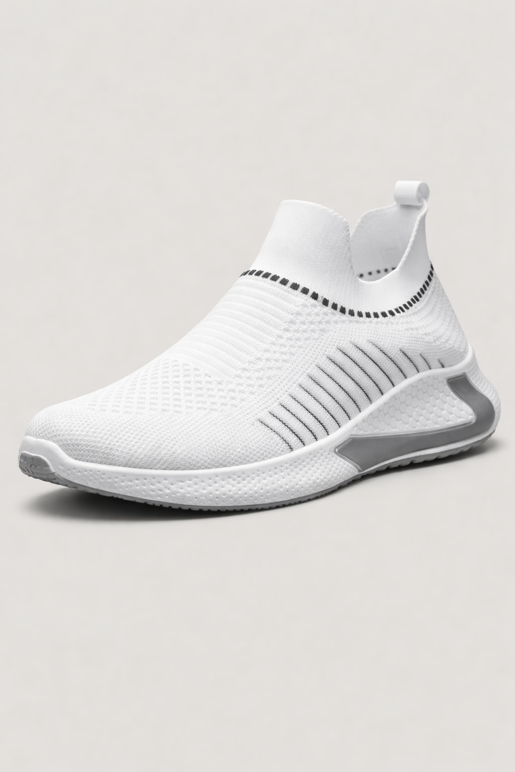 Tenis slip-on para hombre con tejido ligero y soporte lateral - Manny
