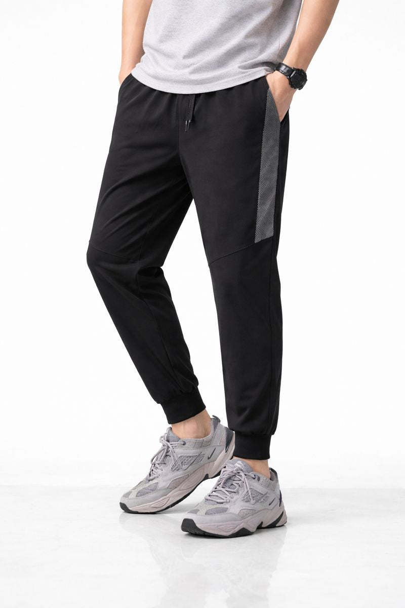Pantalones para hombre corte tapered con bajo elástico - Lucas