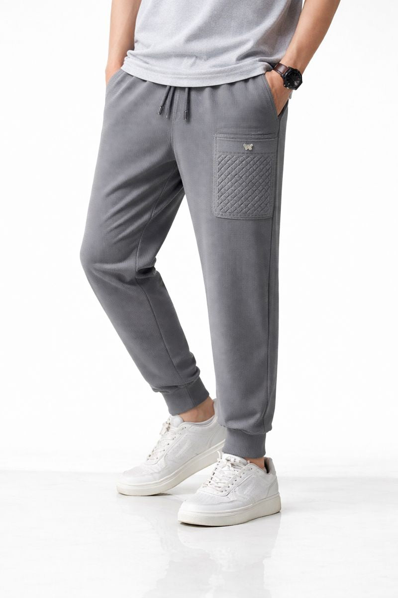 Pantalones para hombre deportivos con bolsillo bordado - André