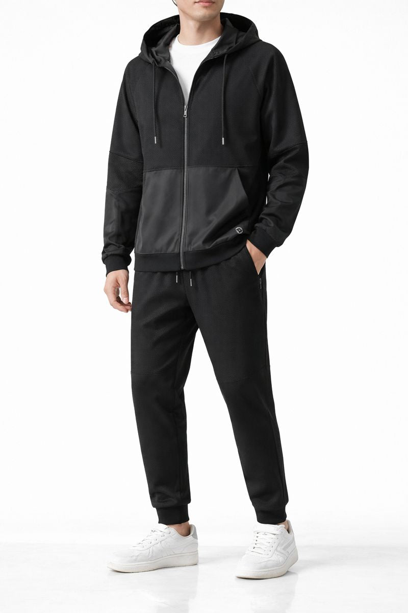 Conjunto deportivo para hombre con sudadera con capucha y pantalón jogger - Rafael