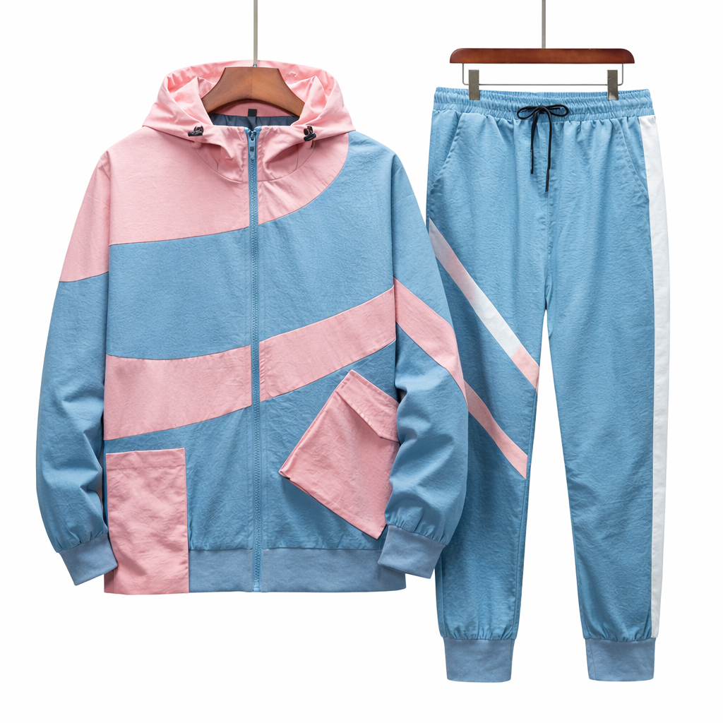 Conjunto deportivo con chaqueta con capucha y pantalón jogger - Larex