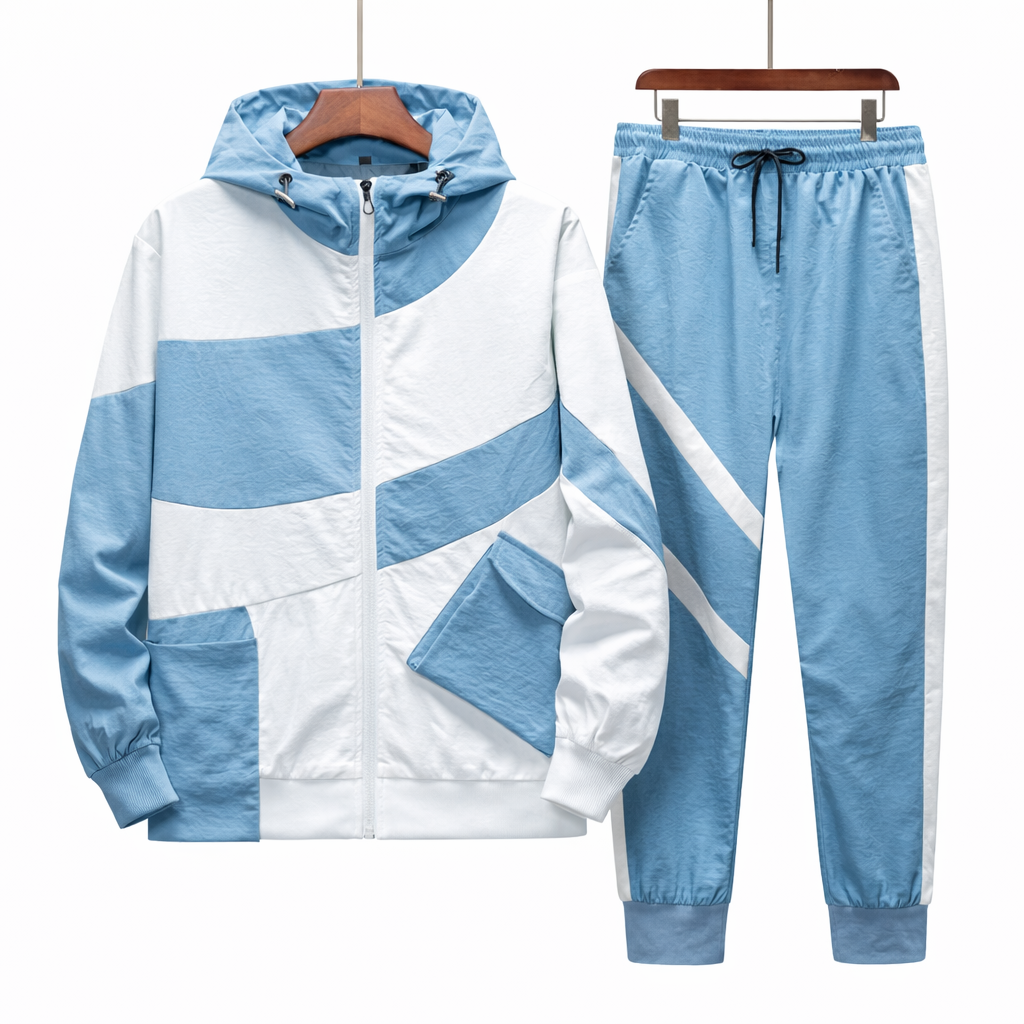 Conjunto deportivo con chaqueta con capucha y pantalón jogger - Larex