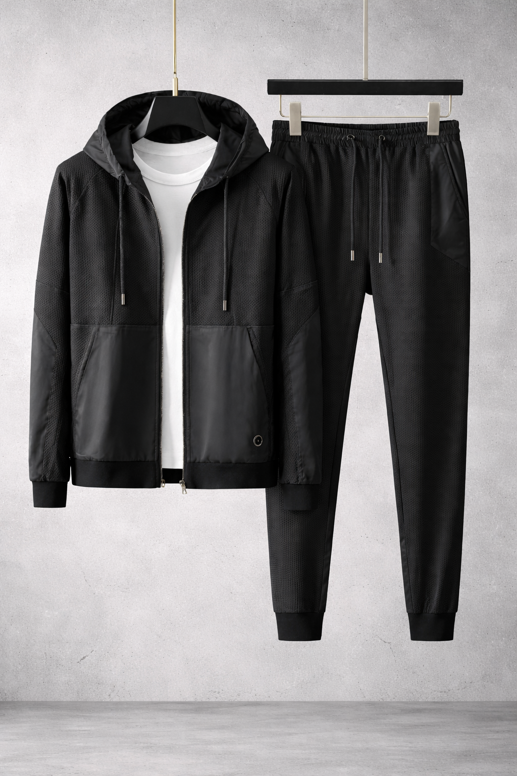 Conjunto deportivo para hombre con sudadera con capucha y pantalón jogger - Rafael