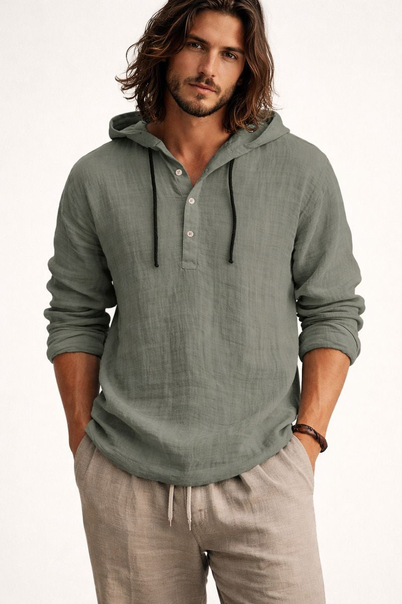 Camisa para hombre de corte recto - Tarev