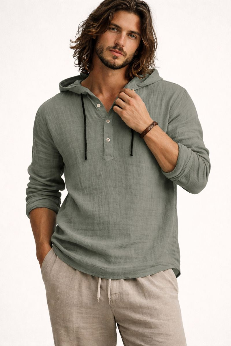 Camisa para hombre de corte recto - Tarev